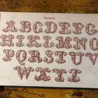          Examples of Modern Alphabets Ornamental and Plain picture number 4
   