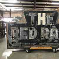 Red Rail Sign Cabinet