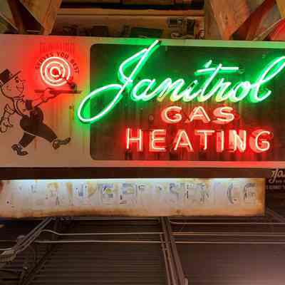 Janitrol Gas Neon Sign