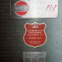          Gorton Lettering Machine picture number 4
   