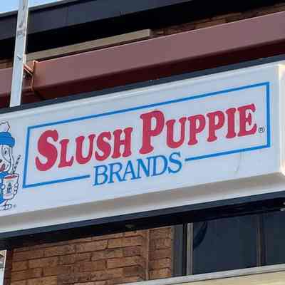 Slush Puppie Brands Illuminated Plastic Sign