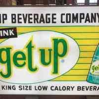 Get Up Soda NOS Sign
