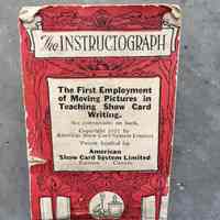 The Instructograph: The First Employment of Moving Pictures in Teaching Show Card Writing (1922)
