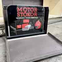          Motor Stokor Glass Salesman Sample Sign picture number 2
   