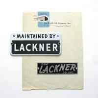 Lackner Signs Logo, Sign Sketches & Promotional Materials Set
