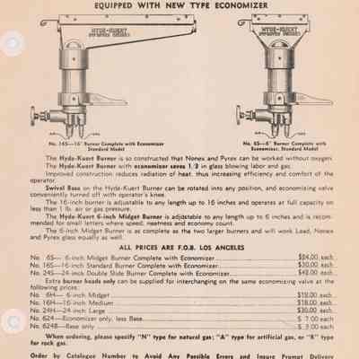 Montroy Electrical Mfg. Co. Illustrated Price Sheet
