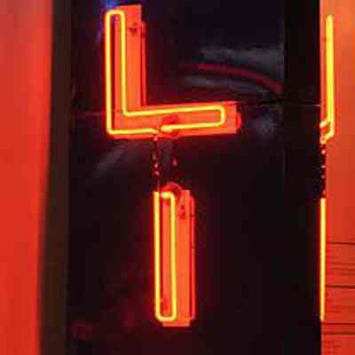 Oxline Paints Neon Blade Sign