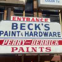          Beck's Hardware Illuminated Plastic Sign picture number 3
   