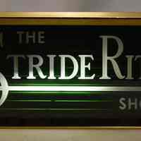 Stride Rite Plastic & Glass Point-of-Purchase POP Sign