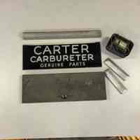 Carter Carburetor Point-of-Purchase Countertop Sign