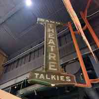 Damm Theatre Sign