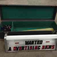 Internally Illuminated Changeable Letters Plastic Sign