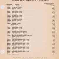 Montroy Electrical Mfg. Co. Illustrated Price Sheet