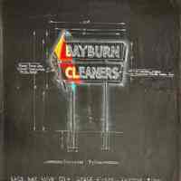 Back Bay Sign Company Pylon Design Sketch