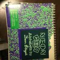 Neon ABC Alphabets - Book 2: Script Capitals and Lower Case by Dean Blazek