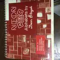 Neon ABC Alphabets - Book 3: Roman Capitals, Roman Lower Case and Broadway by Dean Blazek
