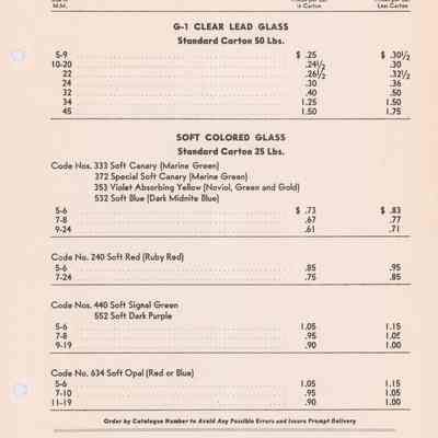 Montroy Electrical Mfg. Co. Illustrated Price Sheet