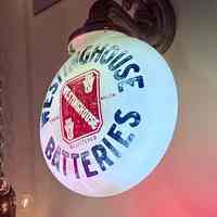          Westinghouse Batteries Glass Globe Sign picture number 2
   