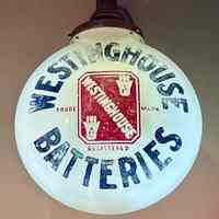          Westinghouse Batteries Glass Globe Sign picture number 3
   