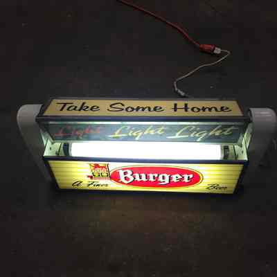 Tri-Panel Revolving Point-of-Purchase POP Countertop Sign