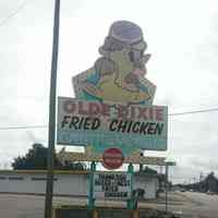          Old Dixie Chicken Double-Faced Figural Sign picture number 2
   