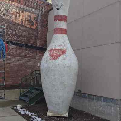 Fiberglass Bowling Pin Trade Sign