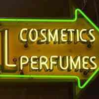 Carroll Cosmetics & Perfume Neon Arrow Sign