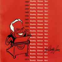 Buddy Simon Sez: 25 Years With Buddy Simon by Buddy Simon