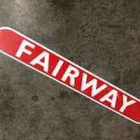 Fairway Sign Tag