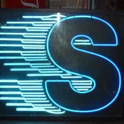 Southern Sign Supply "S" Neon Sign