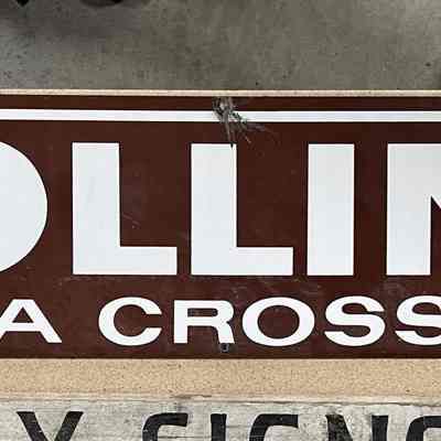 Collins-LaCrosse Sign Tag