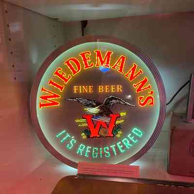 Wiedemann's Beer Sign