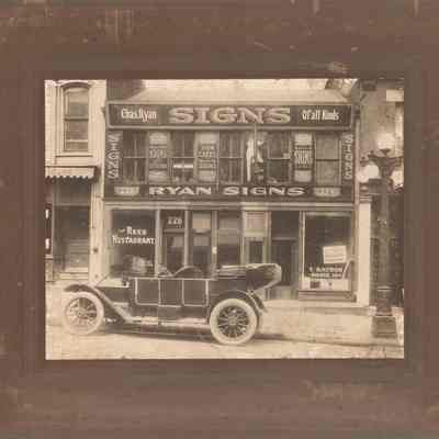 Chas Ryan Signs of All Kinds Exterior - Photograph