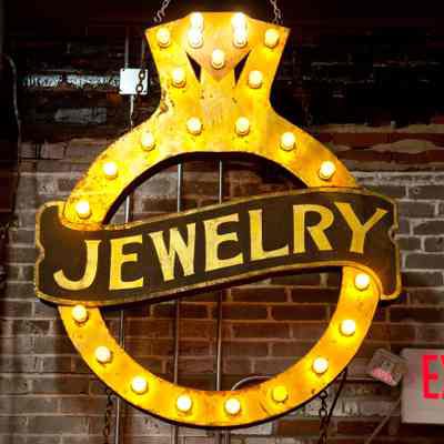 Jewelry Trade Sign