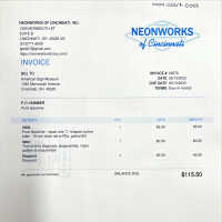          Pure Gasoline Flexlume Ripple Tin Sign picture number 4
   