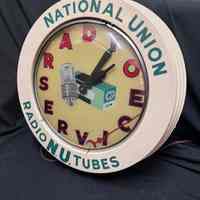          National Union Radio Tubes Clock picture number 2
   