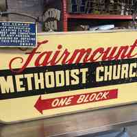          Fairmount Methodist Church Plastic Sign picture number 5
   