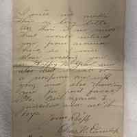          Chas. N. Oumlap - Smith and Quehl Correspondence - Letter and Envelope picture number 2
   