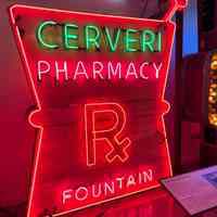 Cerveri Pharmacy Neon Sign