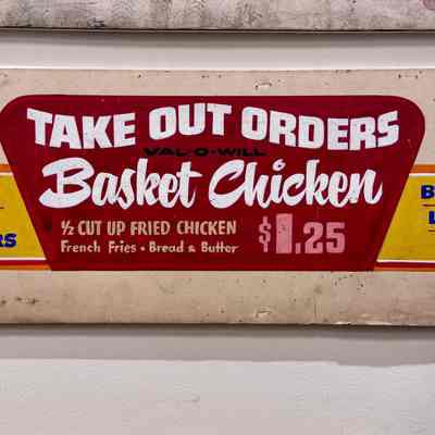 Beverly Sign Co. Sketch - Basket Chicken