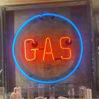"GAS" Neon Sign