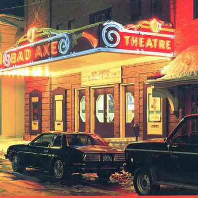 Popcorn Palaces The Art Deco Movie Theatre Paintings of Davis Cone by Michael D. Kinerk and Dennis W. Wilhelm