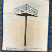 Hunter Savings Sign Sketch