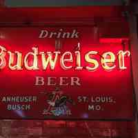 Budweiser Little Kings Ale Neon Skeleton Sign