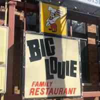 Big Louie Restaurant Sign