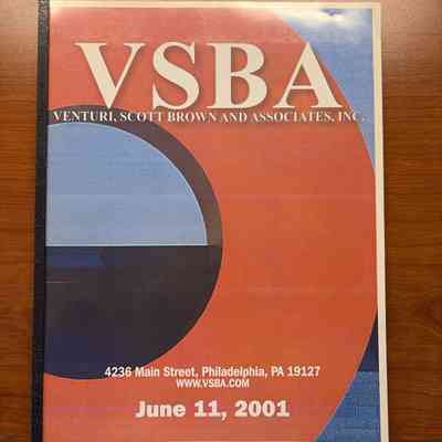 Venturi Scott Brown & Associates, Inc. by Venturi Scott Brown & Associates, Inc.