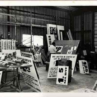 State Neon Texas Neon Sign Co. Interior - Photograph
