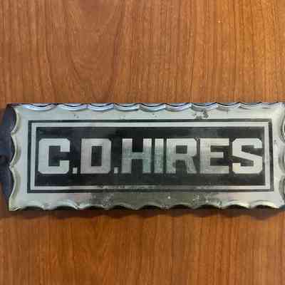Nipped Glass Address Panel