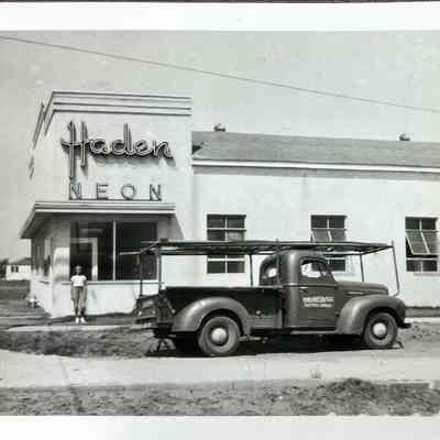 Haden Neon Company Exterior - Photograph