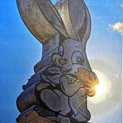 Bunny Drive-In Sign
